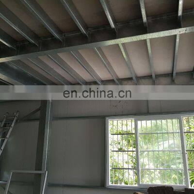 Предварительно изготовленный двухэтажный склад из стального каркаса. Высококачественное, прочное здание - дом в продаже. photo-3