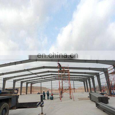 Light Material Prefabricated Workshop Warehouse Factory Steel Structure on Sale