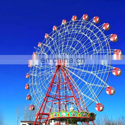 Fairground Attraction Big Round wheel large ferris wheel city attraction