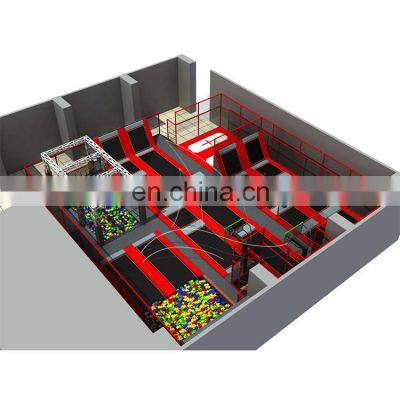 Kids and adult sport game indoor and outdoor trampoline park price
