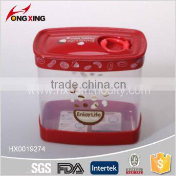 rectangle household pp plastic seal can,seal box