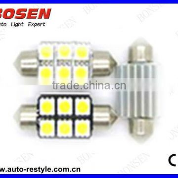 Led festoon C5W bulbs/lamps/lights 36mm 6SMD 5050