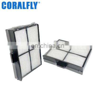 Air Conditioner Excavator Filter SK210-10 SK200-10 Cabin Air Filter LQ50V01008P1 51186-42290 For New Holland