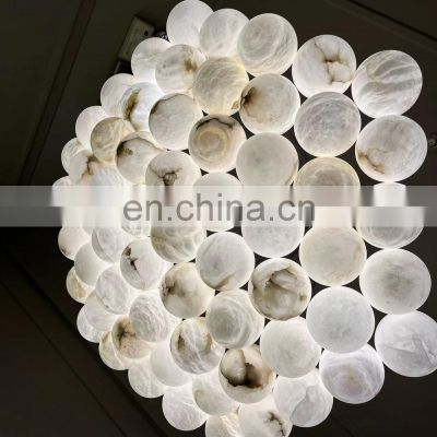 61lights alabaster chandelier