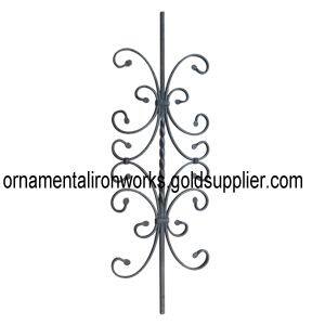 Ornamental Iron Balusters for Home Metal Stair Decoration photo-4