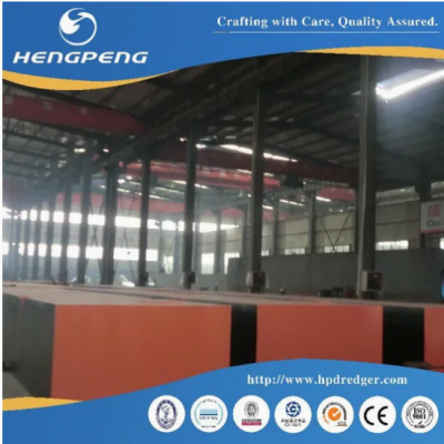 Modular Pontoon Dual Power Self-Propelled Transportation Deck Barge/Barges Working in The Maldives photo-5