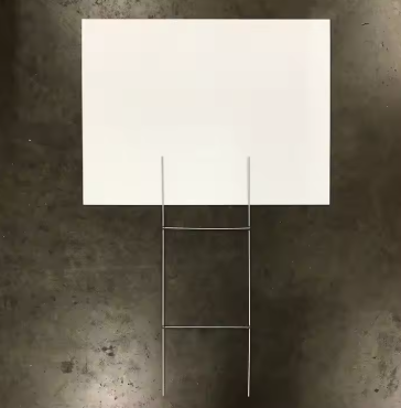 Decorative Lawn Signs – Double-Sided 4mm Correx Board With H-Stakes photo-3