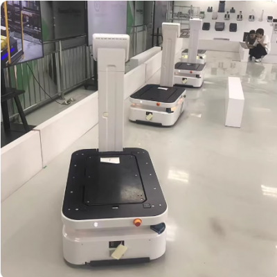 Factory AMR Transport Robot Warehouse Sorting Robot, Laser Navigation Robot