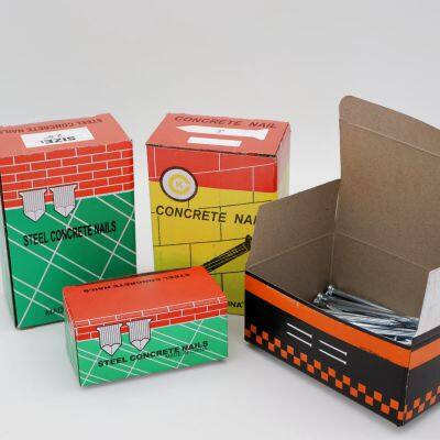 Clous de béton galvanisés d'origine Chine avec une dureté standard de 55-60 HRC