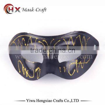 Wholesale black plastic mask party eye mask for men