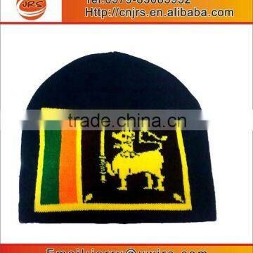 High quality promotion knit acrylic winter toque caps