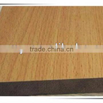 1220*2440mm melamine MDF with special size