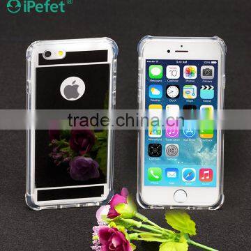 Shockproof+Mirror TPU Phone Case For iPhone6/S