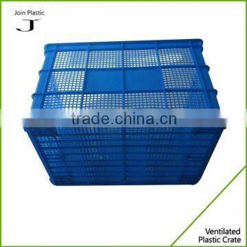 Stackable heavy duty plastic storage container