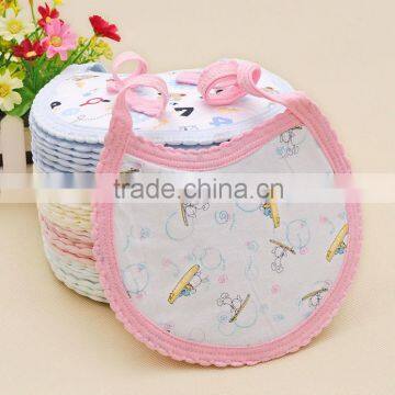 100% Cotton Soft Muslin Saliva Towel Feeding Baby Bibs