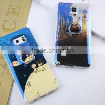 Cartoon City Ring Clasp Blue Ray Case for S6 Edge and for S7 Note5