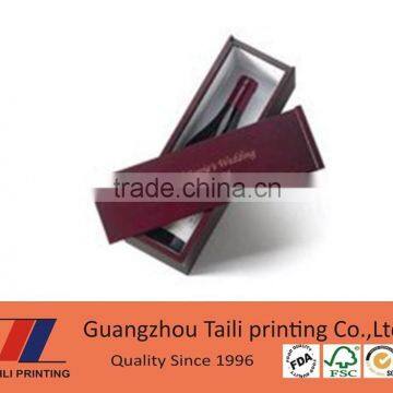 Customized paper single wine glass box wholesale