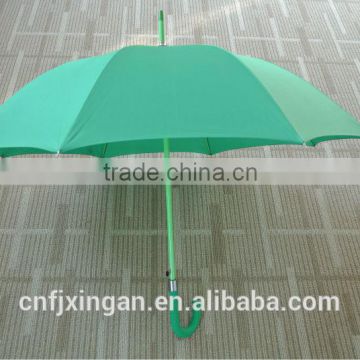 green color-changable fabric &aluminum shaft umbrella