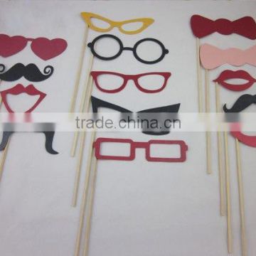 Funny Wedding Photo Props Moustache Lips on A Stick Christmas Birthday Party Favors