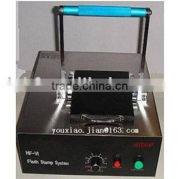 Metal Flash machine for making flash stamp