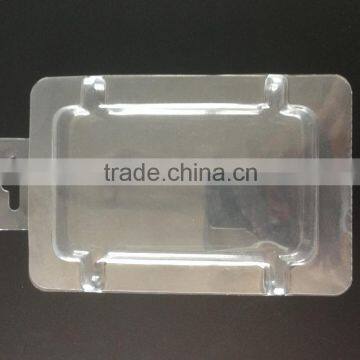 hanging blister packaging for display, clamshell packing tray