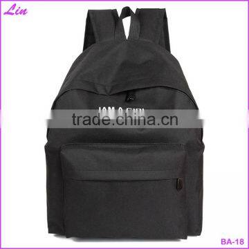 Unisex Boys Girls Canvas Backpack 2016 Fashion Rucksack School Shoulder Bag photo-2