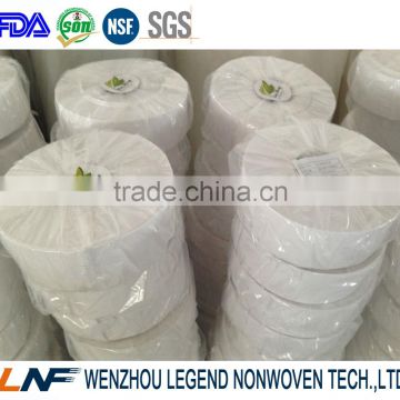 100% polyester textile curtain interlining for Peru market 110grams