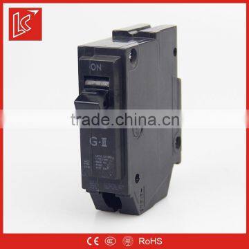 Newest model RCCB/MCB miniature circuit breaker 2P 120V strong flame-retardant and anti-aging