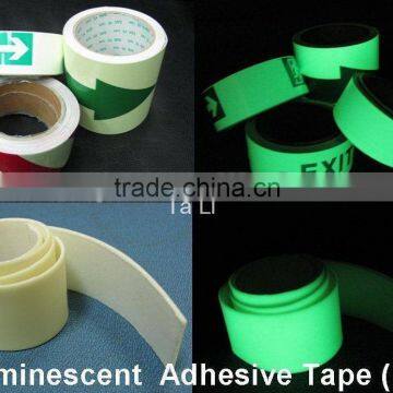 Adhesive Dark Glow Tape Luminous Vinyl Film