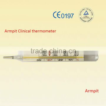 Armpit Mercury Clinical thermometer