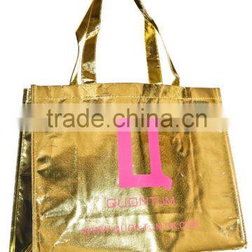 Metallic Laminated Shopper Bag