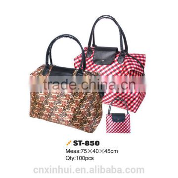 Cheap cute stylish Recycle best quality new design foldable shopping bag