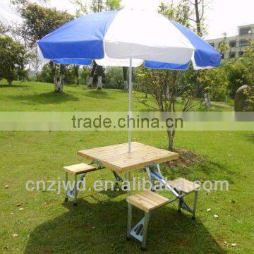 Really Factory Outdoor Aluminum Portable Wooden Picnic Table photo-2