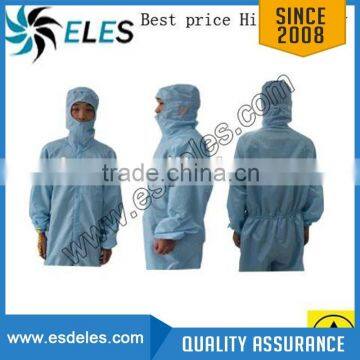 100 Class Antistatic Cleanroom Factory Coverall SR-W3001 photo-4