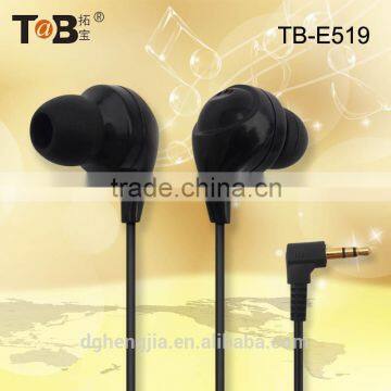 Hot selling in-ear plastic unique design cheap super bass earphones mini earbuds