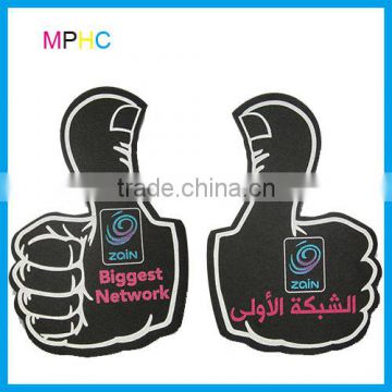 Advertising Cheering Item Big Thumb Foam Sponge Hand