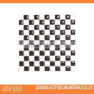 black and white mosaic designs tile picture