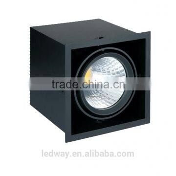 25W LEDWAY LED indoor Single-head slim trim Grille spot lamp without Decoration Plat IP20