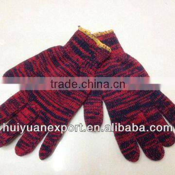 good quality 7G knitted cotton glove/ working glove/ safety glove