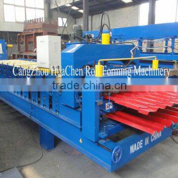 Botou liming automatic roofing tile roll forming machine