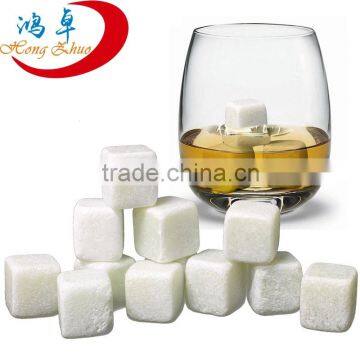 soapstone marble whiskey stones/ ice cube whisky rock