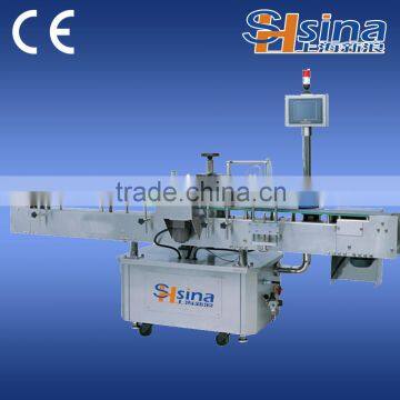 Servo motor automatic round bottle sticker laebelling machine(TUV/CE/GMP/ISO)