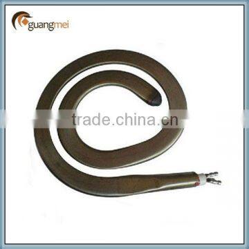 Coil tubular heating element for Oven