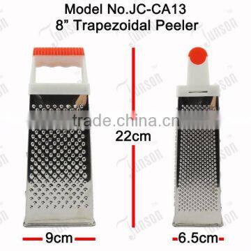 8" Vegetables Scrape Plane/Trapezoidal Fruits and Vegetables Rutter/Stainless Steel Peeler photo-2