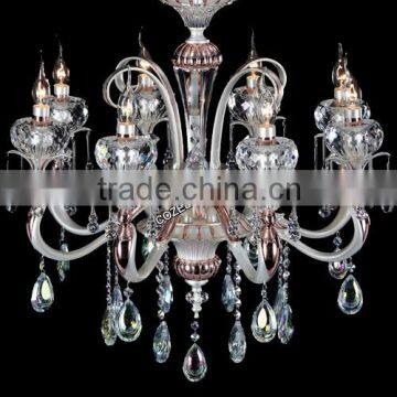 Chandelier Modern Restaurant Lamp Crystal Pendant Light Fixture for Christmas Decoration CZ5003/8
