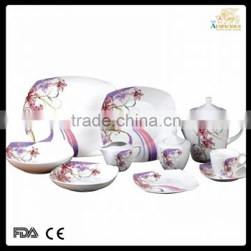 47pcs new bone china dinnerware