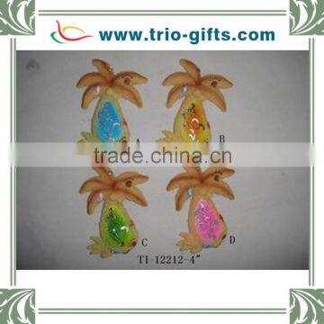 Custom Souvenir Polyresin Palm Tree Fridge Magnet