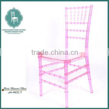 crystal clear event chairs chiavari banquet wedding chair