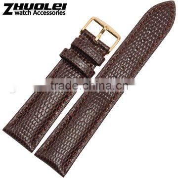 18|20|22|24mm High Quality Genuine Leather Men and Women's Watch Strap Wholesale 3PCS