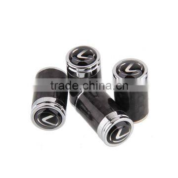 Carbon Valve Cap With Car Brand Logo photo-2